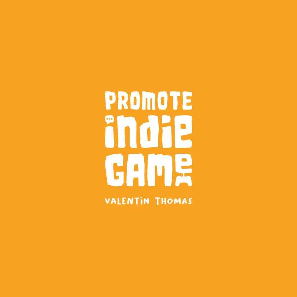 Promote indie game logo marketing jeux vidéo