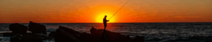 Man fishing in the sunset - Valentin's kickass marketing hooks