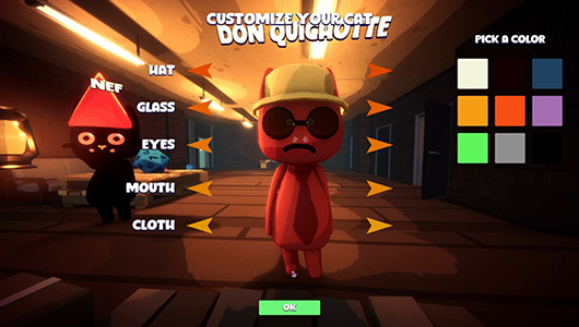 Gravediggers Character customization User interface - Promote indie games Valentin Thomas